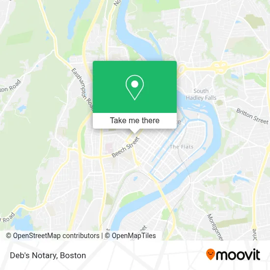 Deb's Notary map