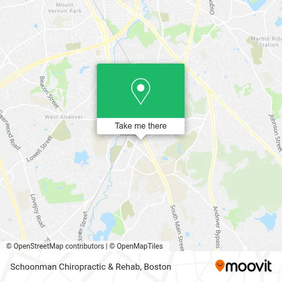 Schoonman Chiropractic & Rehab map