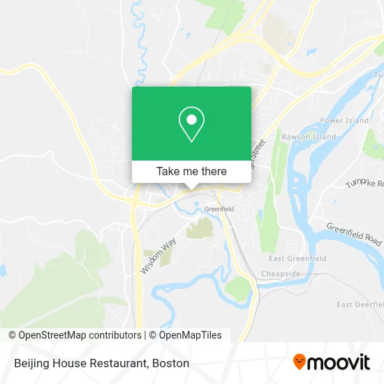 Beijing House Restaurant map