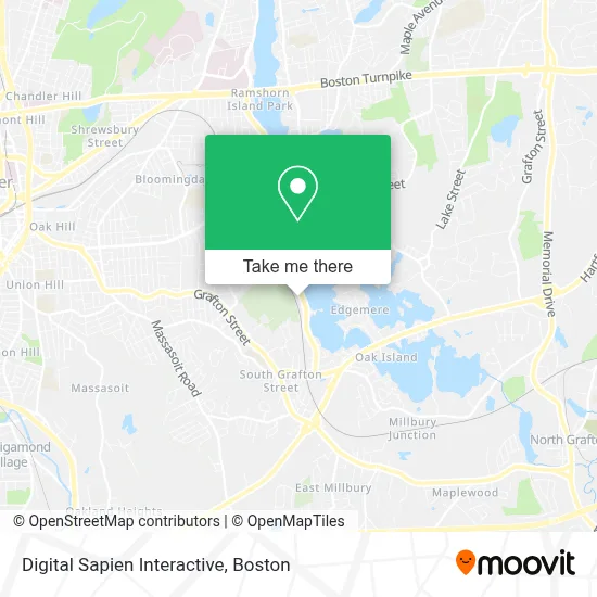 Digital Sapien Interactive map