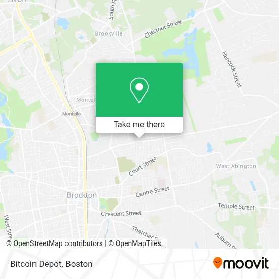 Bitcoin Depot map
