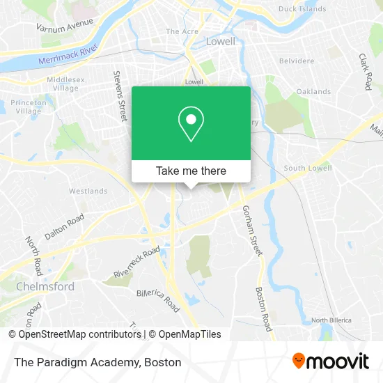 The Paradigm Academy map