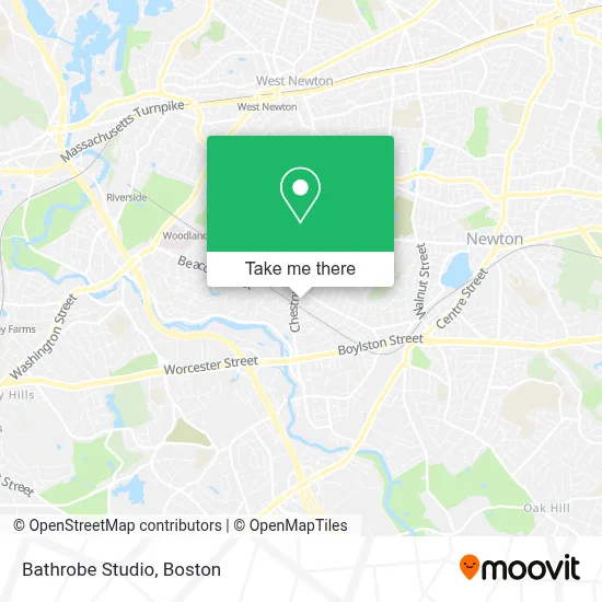 Bathrobe Studio map