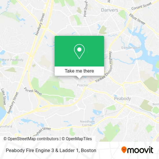 Peabody Fire Engine 3 & Ladder 1 map