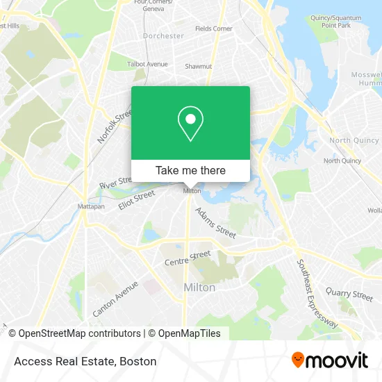Access Real Estate map