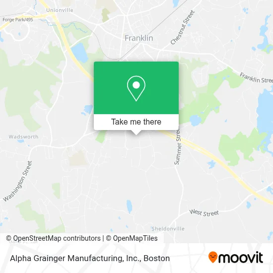Alpha Grainger Manufacturing, Inc. map