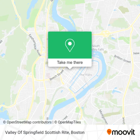 Valley Of Springfield Scottish Rite map