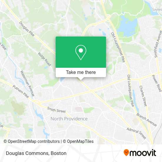 Douglas Commons map