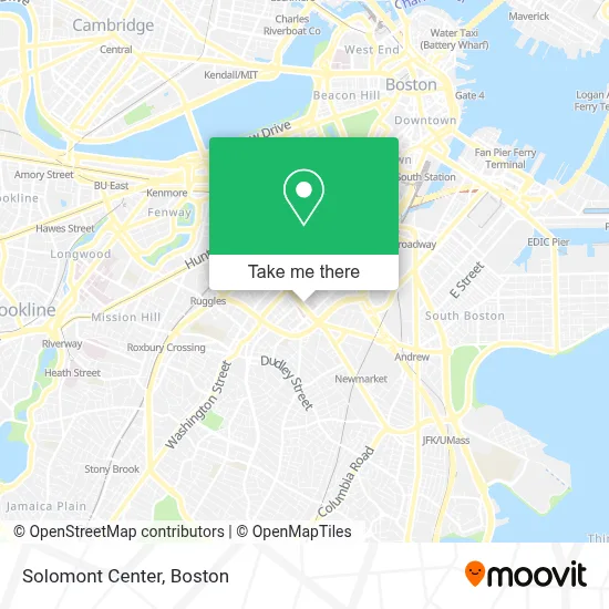 Solomont Center map