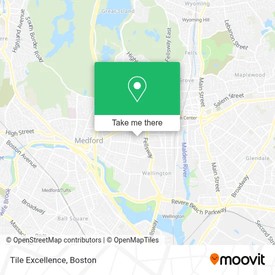 Tile Excellence map