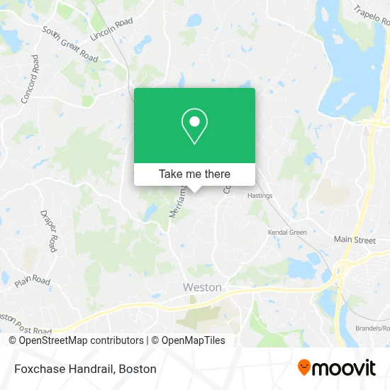 Foxchase Handrail map