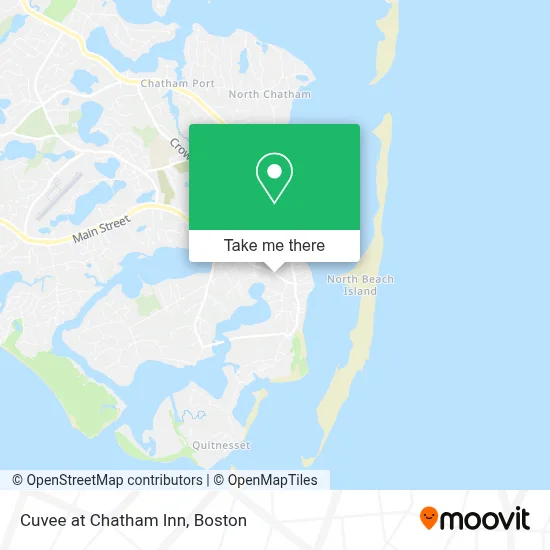 Cuvee at Chatham Inn map