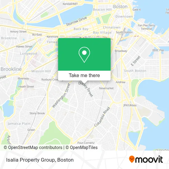 Isalia Property Group map