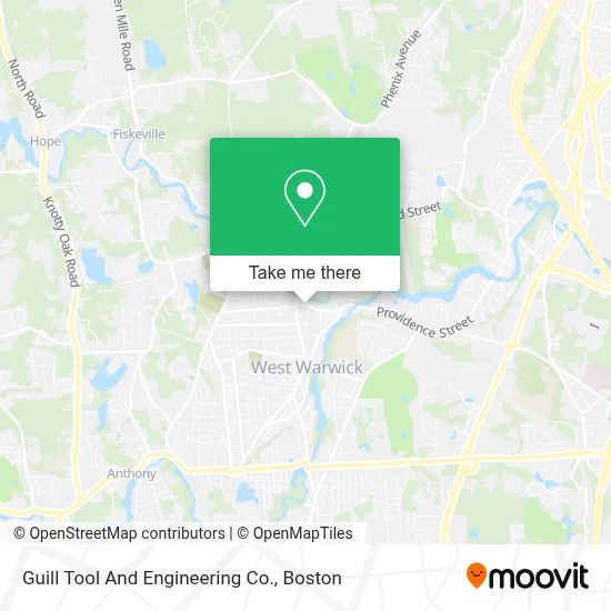 Guill Tool And Engineering Co. map