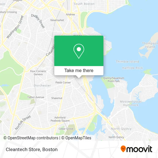 Cleantech Store map