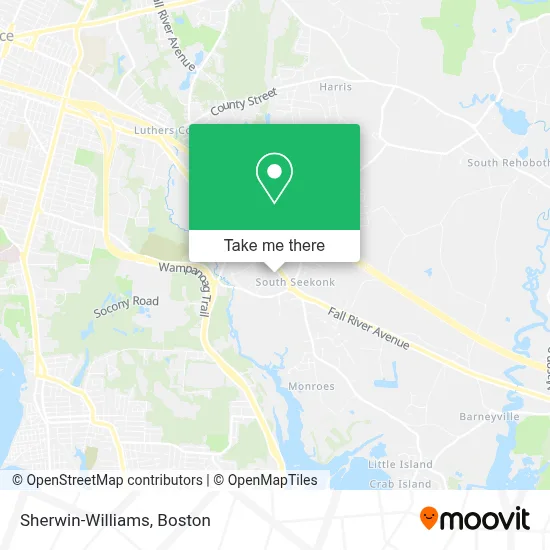 Sherwin-Williams map