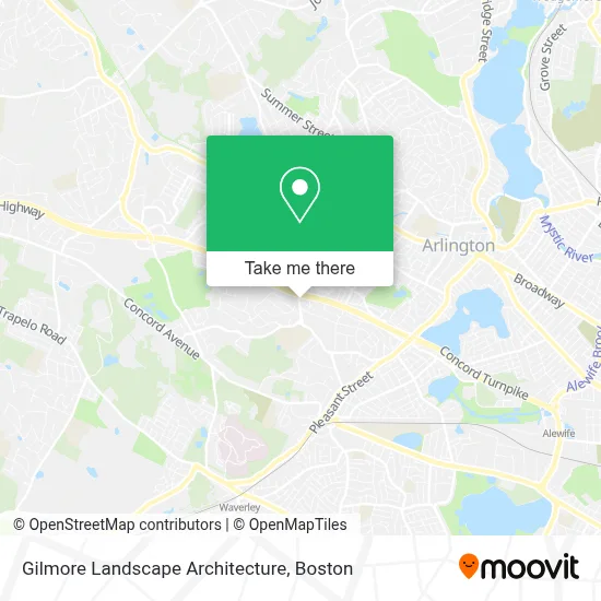 Gilmore Landscape Architecture map