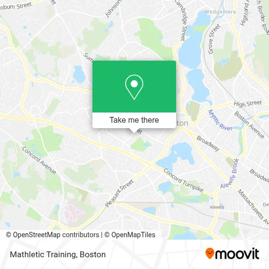 Mathletic Training map