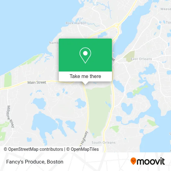 Fancy's Produce map