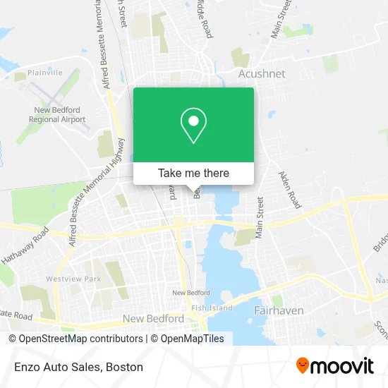 Enzo Auto Sales map