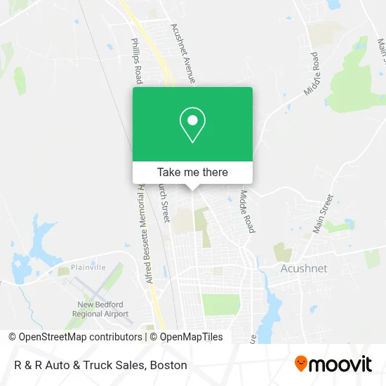 R & R Auto & Truck Sales map