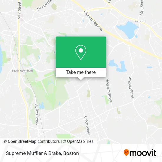 Supreme Muffler & Brake map