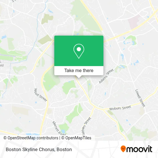 Boston Skyline Chorus map