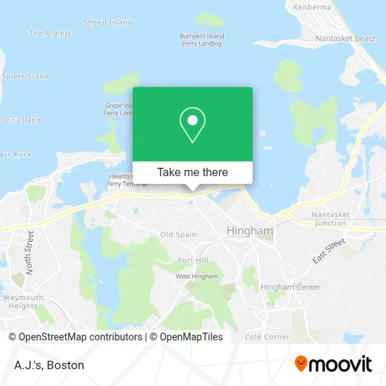 A.J.'s map