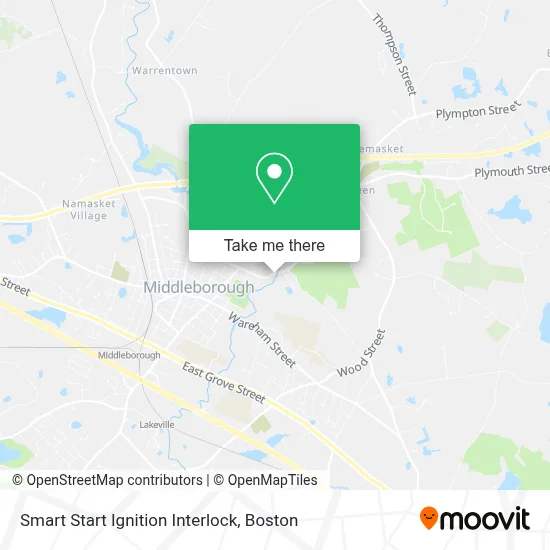 Smart Start Ignition Interlock map