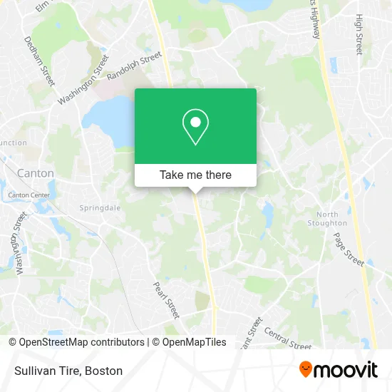 Sullivan Tire map