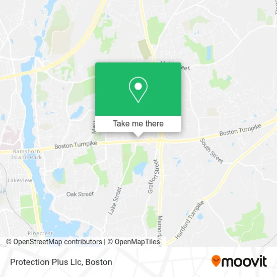 Protection Plus Llc map