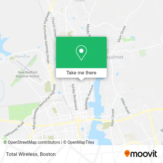 Total Wireless map