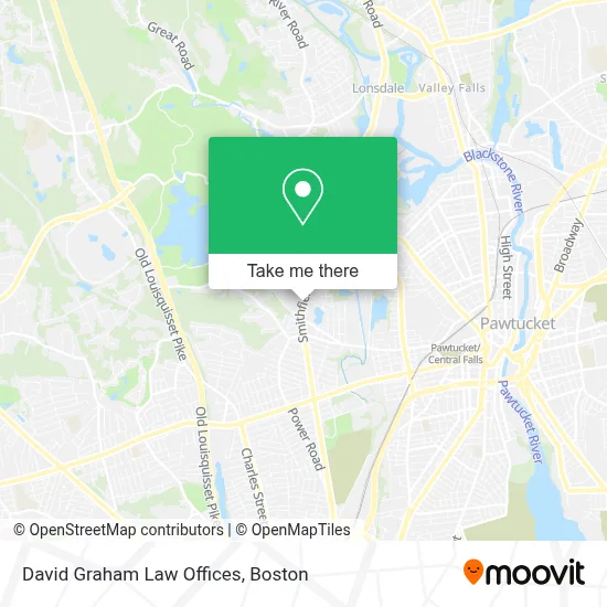 David Graham Law Offices map