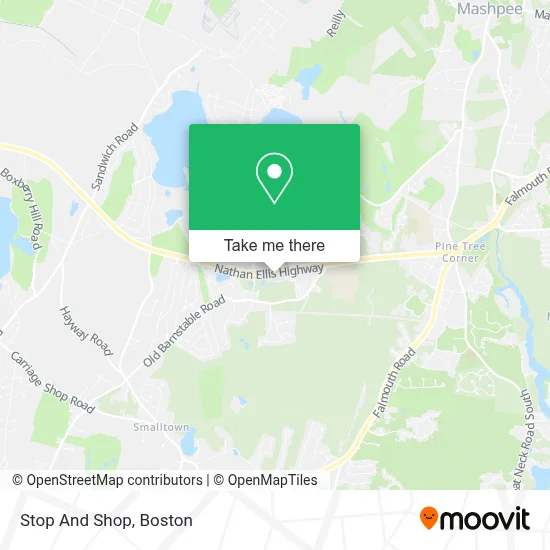 Stop And Shop map