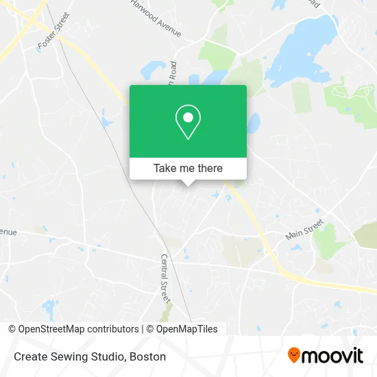 Create Sewing Studio map