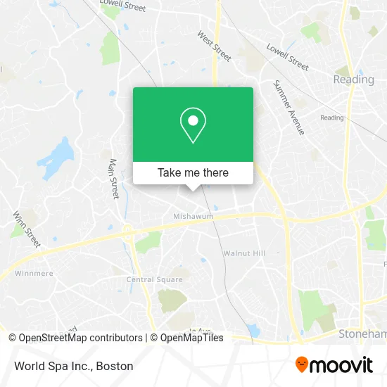 World Spa Inc. map
