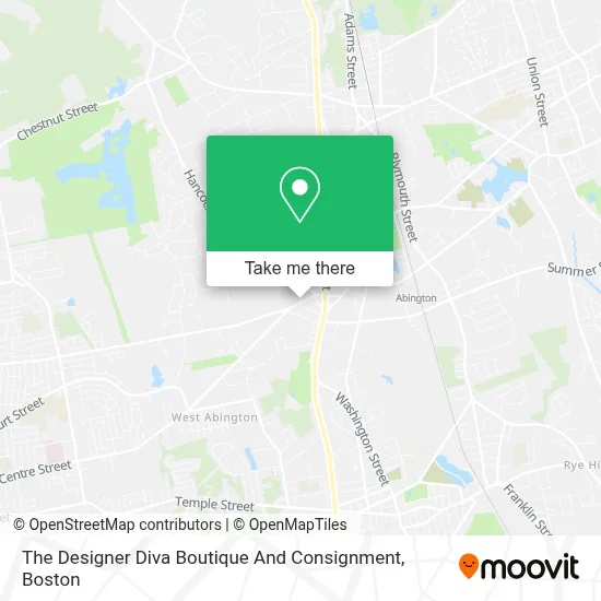 The Designer Diva Boutique And Consignment map