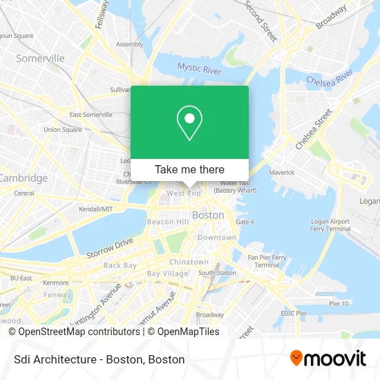 Sdi Architecture - Boston map