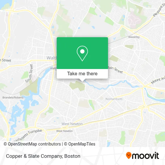 Copper & Slate Company map