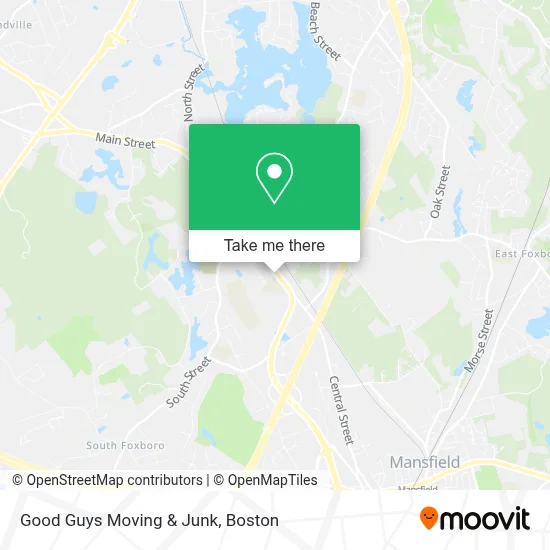 Good Guys Moving & Junk map