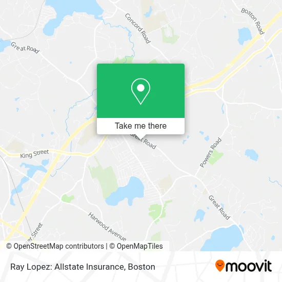 Ray Lopez: Allstate Insurance map