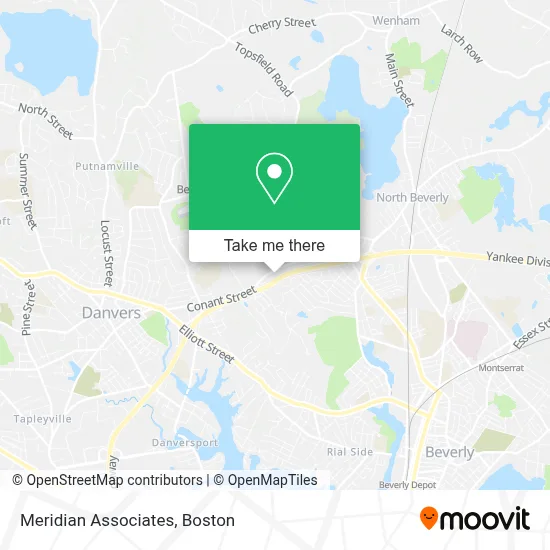 Meridian Associates map