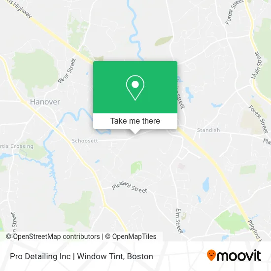 Pro Detailing Inc | Window Tint map