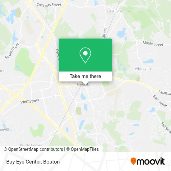 Bay Eye Center map