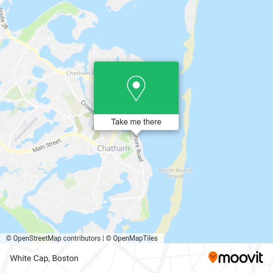 White Cap map