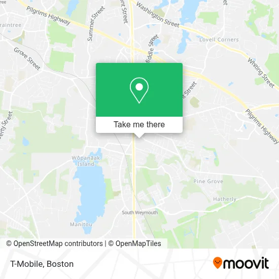 T-Mobile map