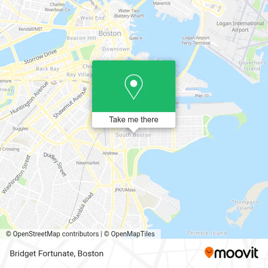 Bridget Fortunate map