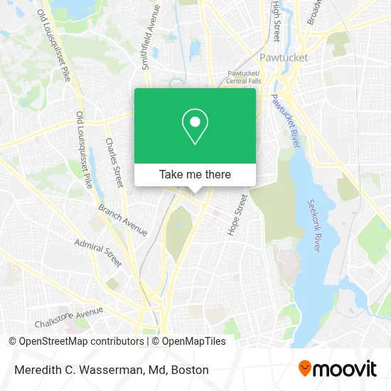Meredith C. Wasserman, Md map