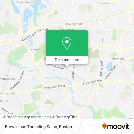 Browlicious Threading Salon map