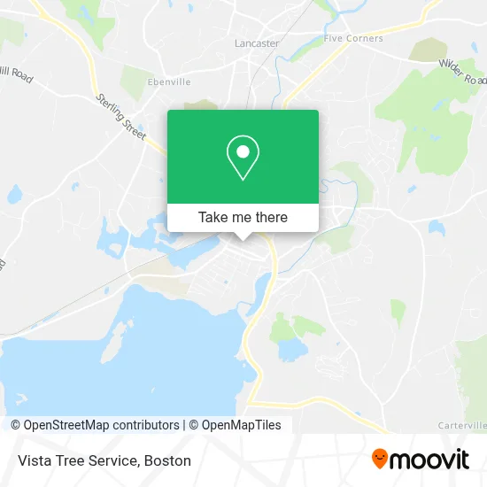 Vista Tree Service map